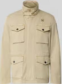 Blauer USA Jack met opstaande kraag en klepzakken model 'Ashmont'