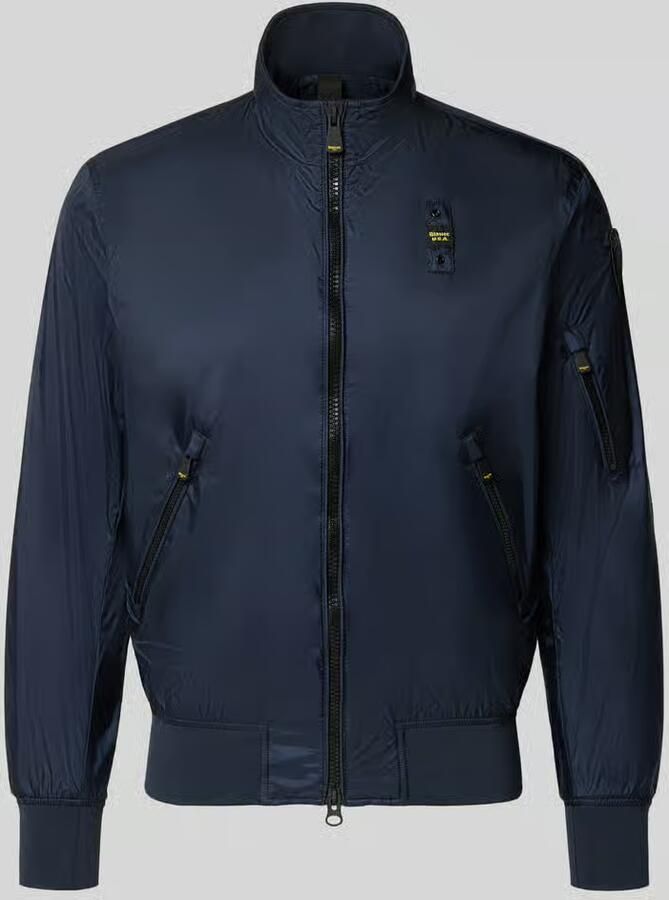 Blauer USA jack met ritszakken model 'Brahms' - Foto 2