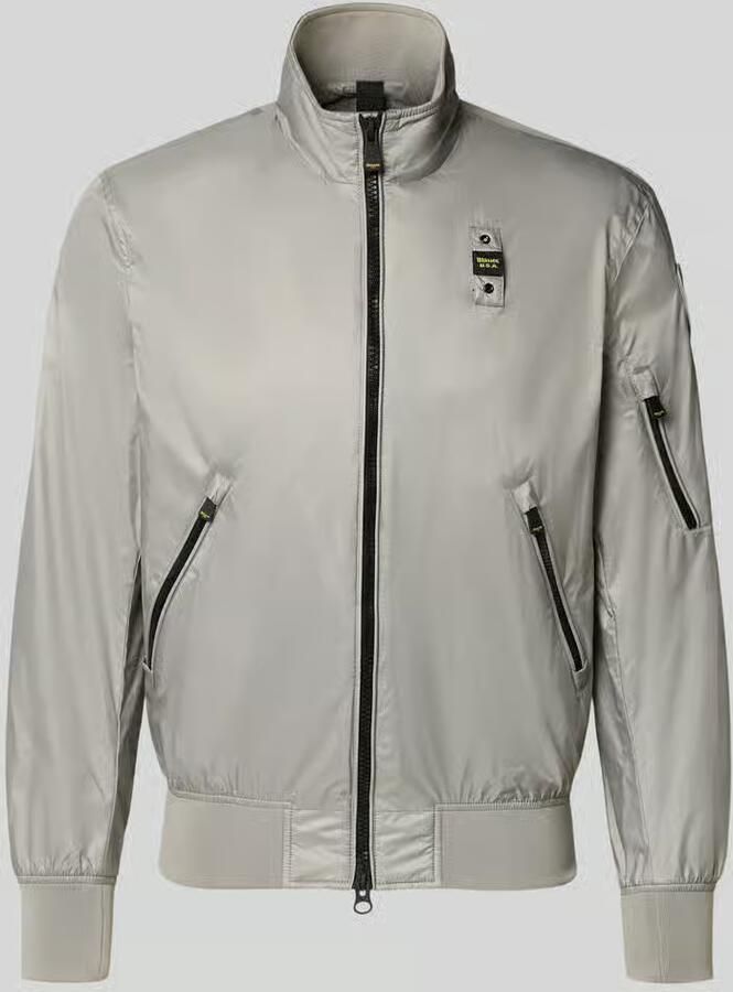 Blauer USA jack met ritszakken model 'Brahms' - Foto 2