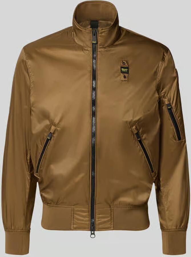 Blauer USA jack met ritszakken model 'Brahms' - Foto 2