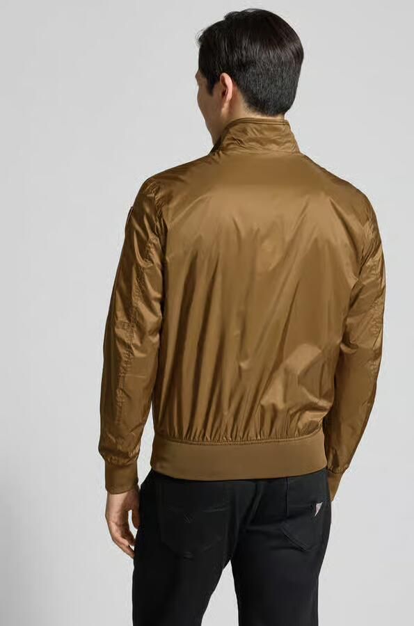 Blauer USA jack met ritszakken model 'Brahms'
