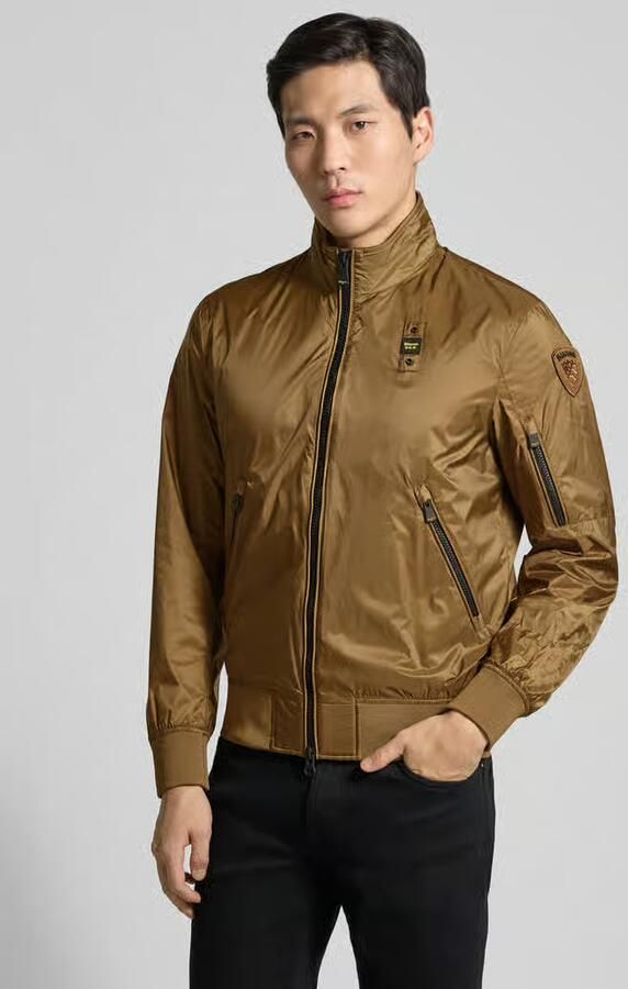 Blauer USA jack met ritszakken model 'Brahms' - Foto 4