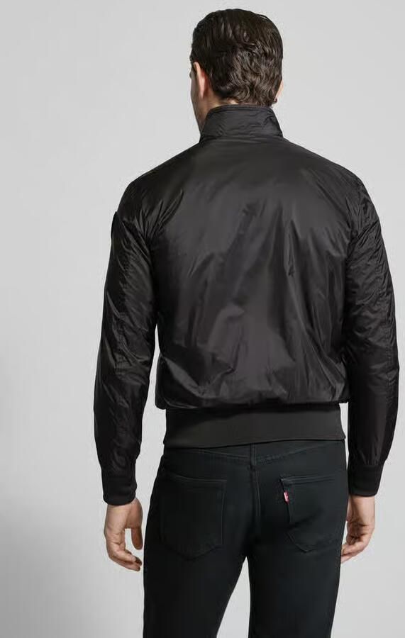 Blauer USA jack met ritszakken model 'Brahms'