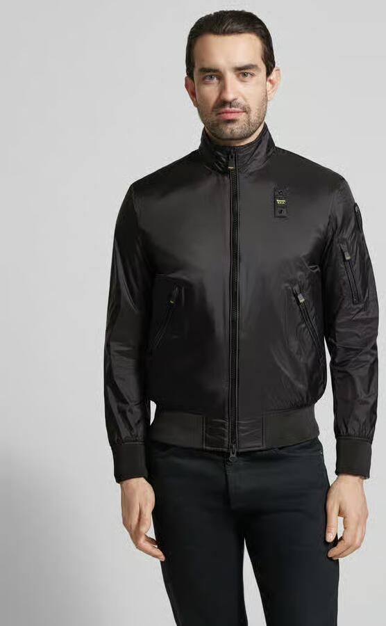 Blauer USA jack met ritszakken model 'Brahms' - Foto 4