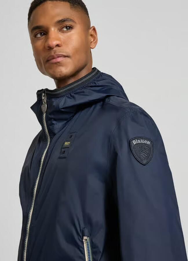 Blauer USA Jas met labelpatches model 'Dodge'