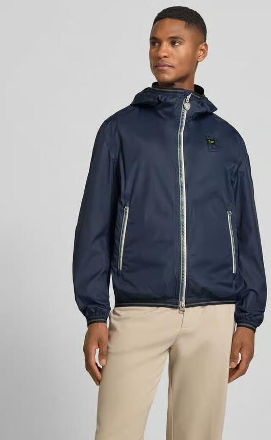 Blauer USA Jas met labelpatches model 'Dodge' - Foto 3