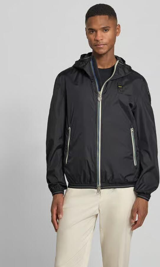 Blauer USA Jas met labelpatches model 'Dodge' - Foto 3