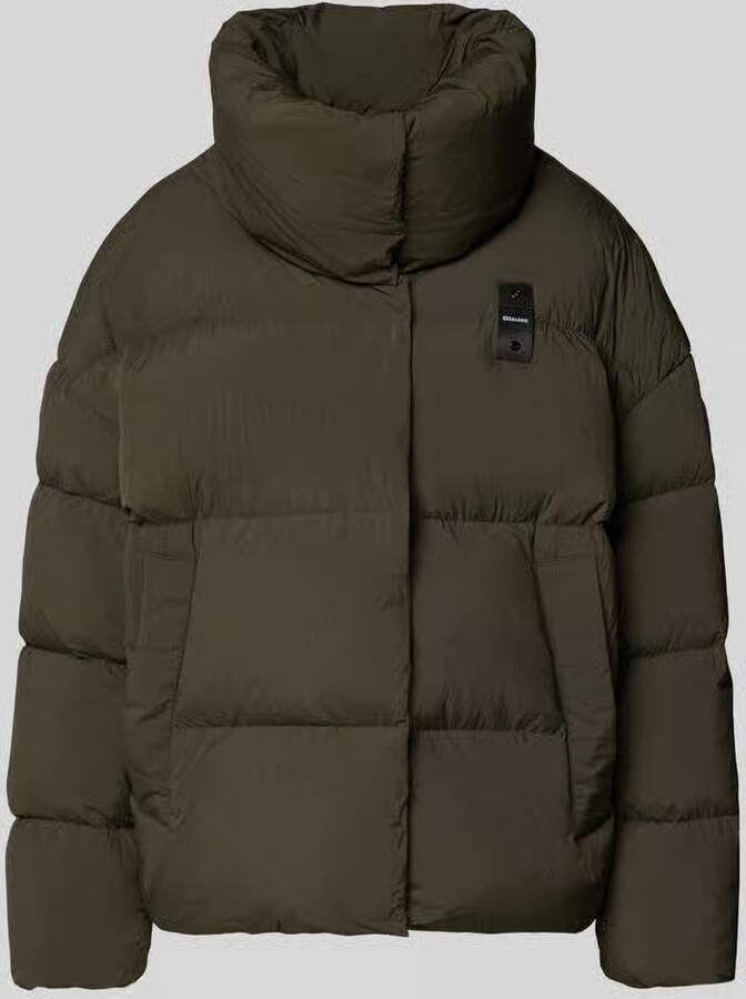 Blauer USA Keerbare jack met doorgestikte naden model 'ROSS'