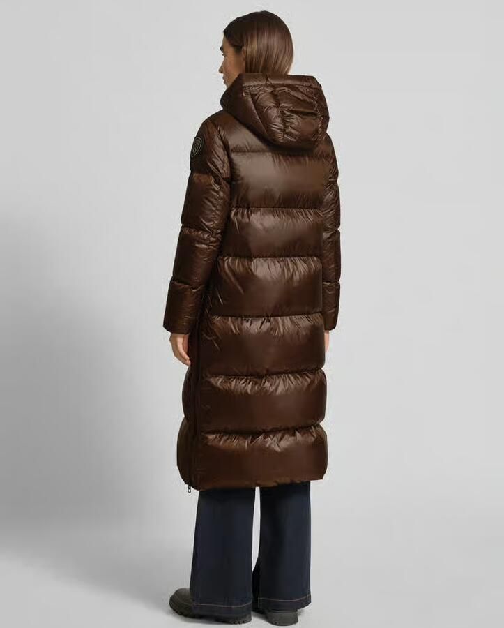 Blauer Usa Lange donsjas met capuchon model 'CILIA'