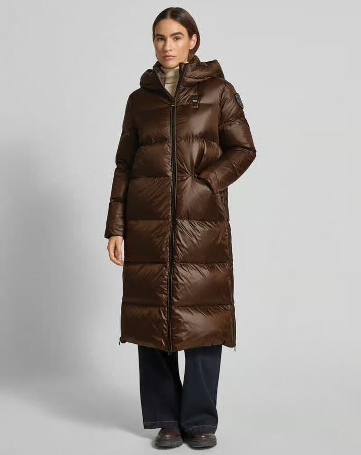 Blauer Usa Lange donsjas met capuchon model 'CILIA' - Foto 2