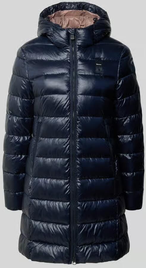 Blauer USA Lange jas in stiksels met logo-design model 'Adelaide'