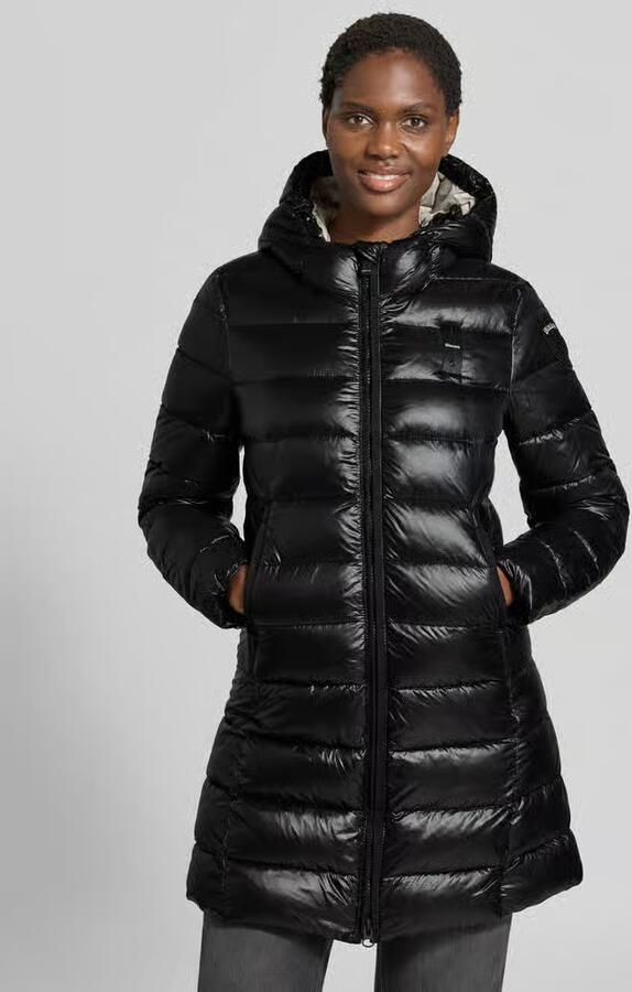 Blauer USA Lange jas in stiksels met logo-design model 'Adelaide' - Foto 2