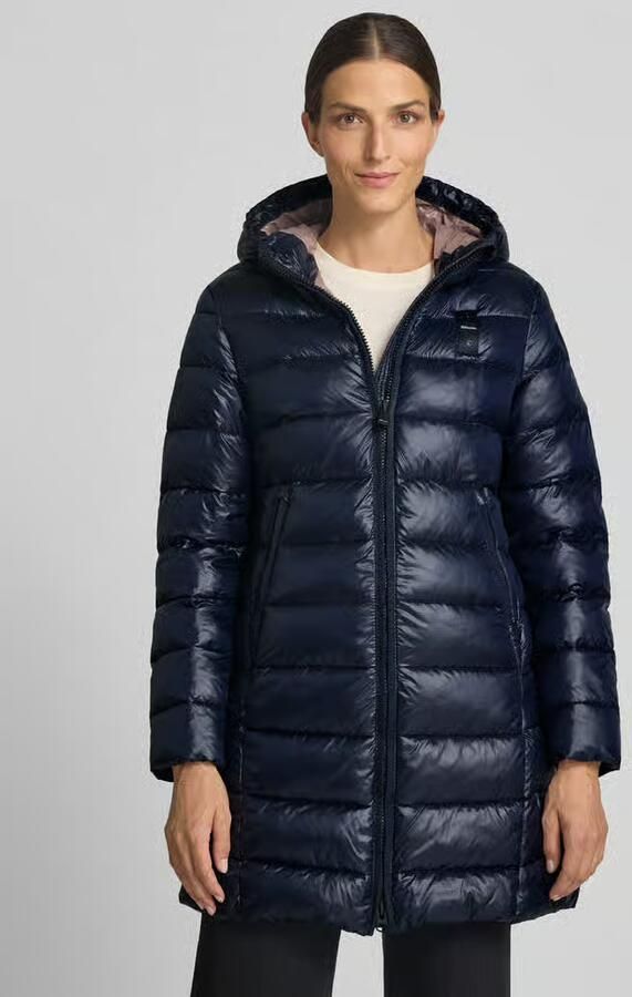 Blauer USA Lange jas in stiksels met logo-design model 'Adelaide' - Foto 2