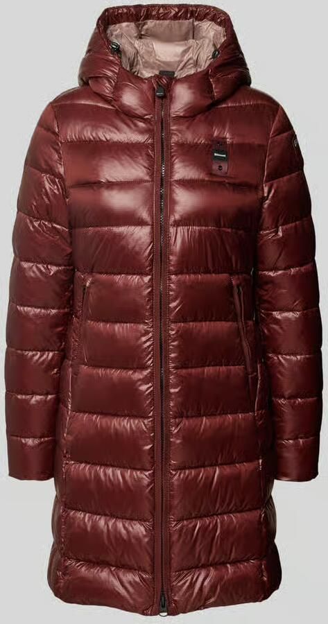 Blauer USA Lange jas in stiksels met logo-design model 'Adelaide'
