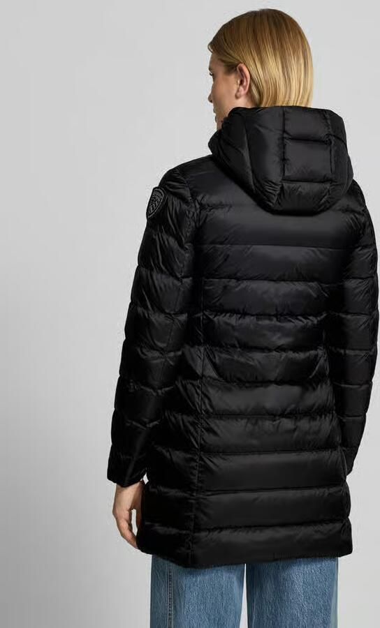 Blauer USA Lange jas in stiksels model 'Agnes' - Foto 4