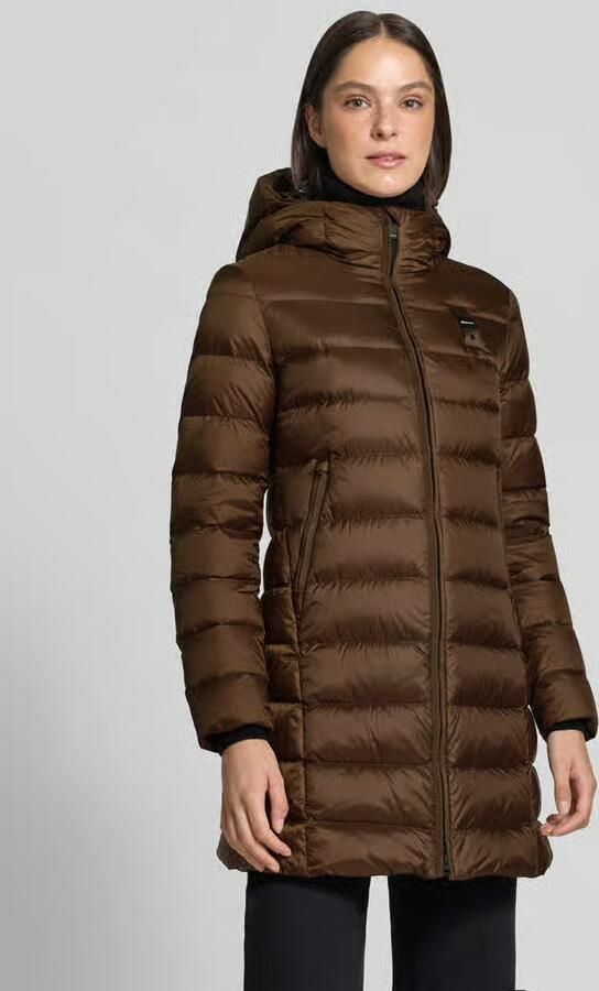 Blauer USA Lange jas in stiksels model 'Agnes' - Foto 2