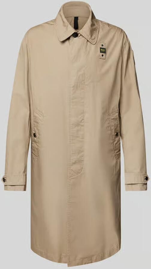 Blauer USA Parkamantel met labelbadge model 'HUDSON' - Foto 2