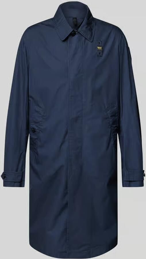 Blauer USA Parkamantel met labelbadge model 'HUDSON' - Foto 2