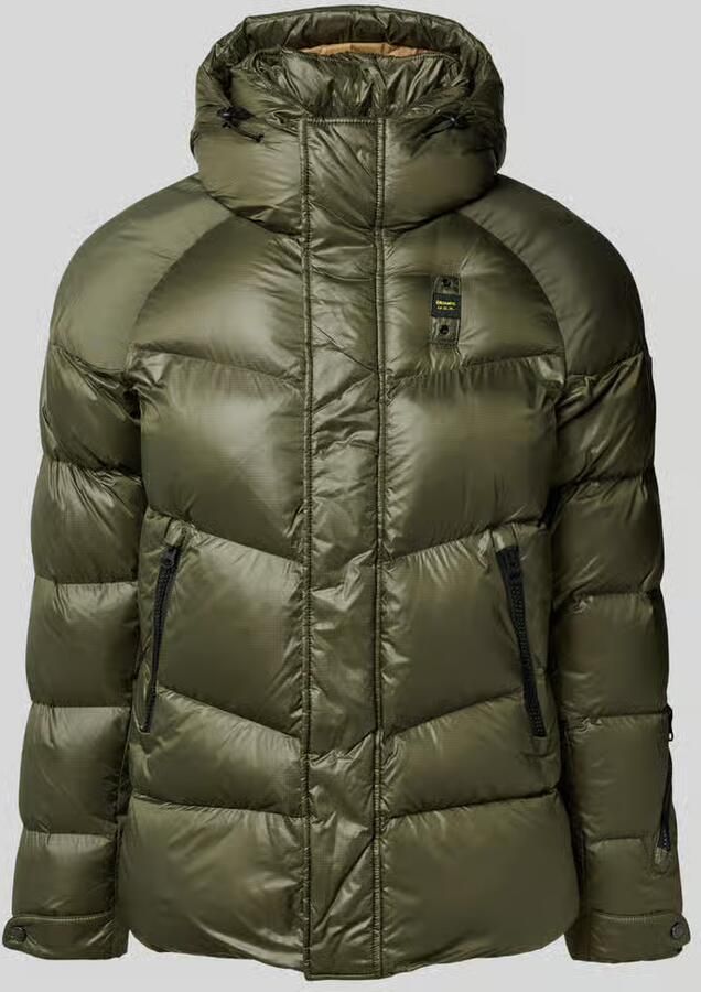 Blauer Usa Gewatteerd jack met labelpatch model 'CROWN - Foto 2