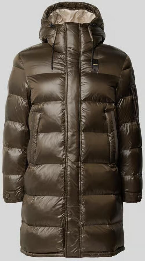 Blauer USA Regular fit gewatteerde mantel met capuchon model 'ALDRICH'