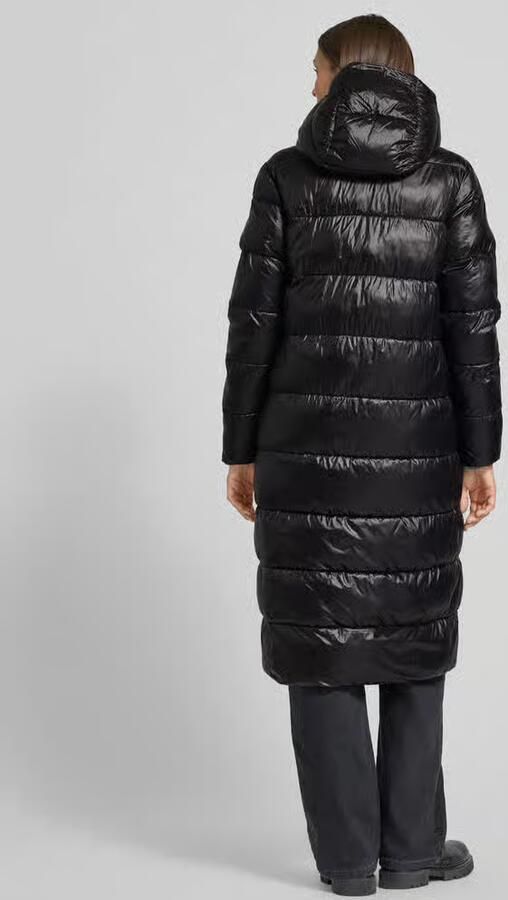 Blauer USA Regular fit gewatteerde mantel met labeldetail model 'BELLEVUE'