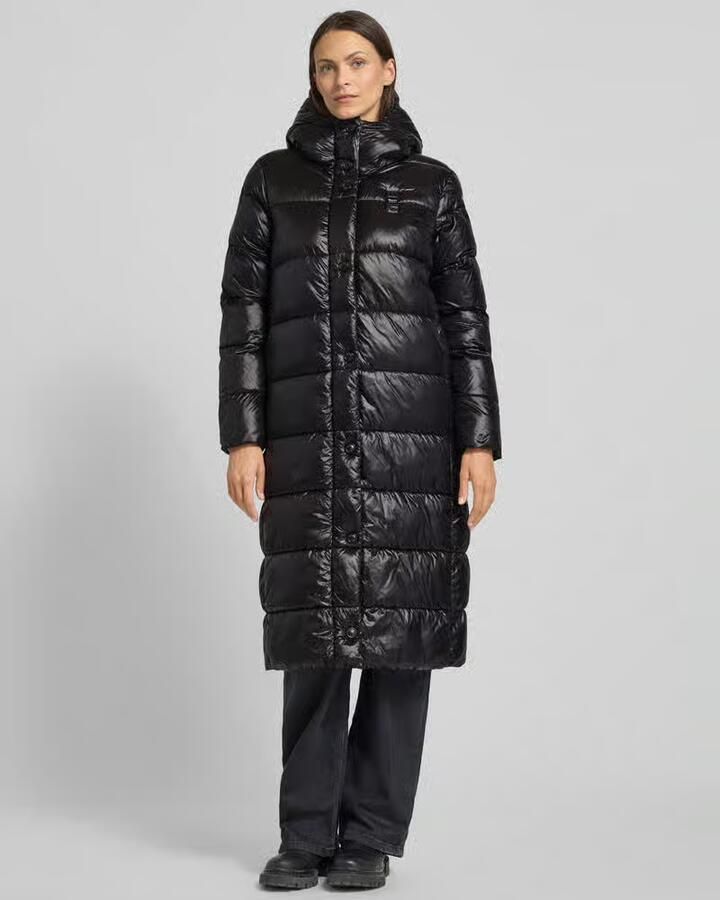 Blauer USA Regular fit gewatteerde mantel met labeldetail model 'BELLEVUE' - Foto 2