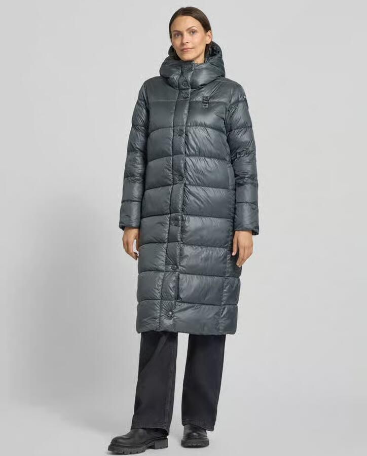 Blauer USA Regular fit gewatteerde mantel met labeldetail model 'BELLEVUE' - Foto 2