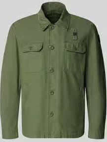 Blauer USA regular fit hemdjack met borstzakken model 'Goodale'