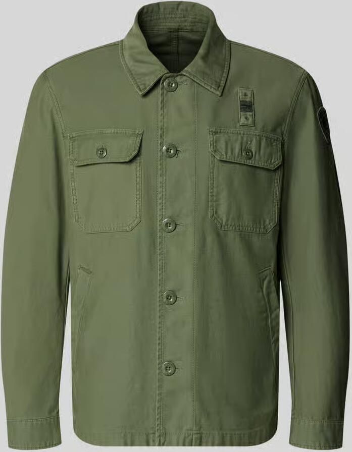 Blauer USA regular fit hemdjack met borstzakken model 'Goodale' - Foto 2