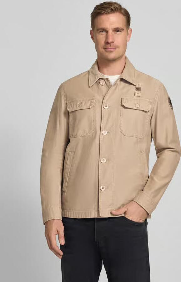 Blauer USA regular fit hemdjack met borstzakken model 'Goodale' - Foto 2
