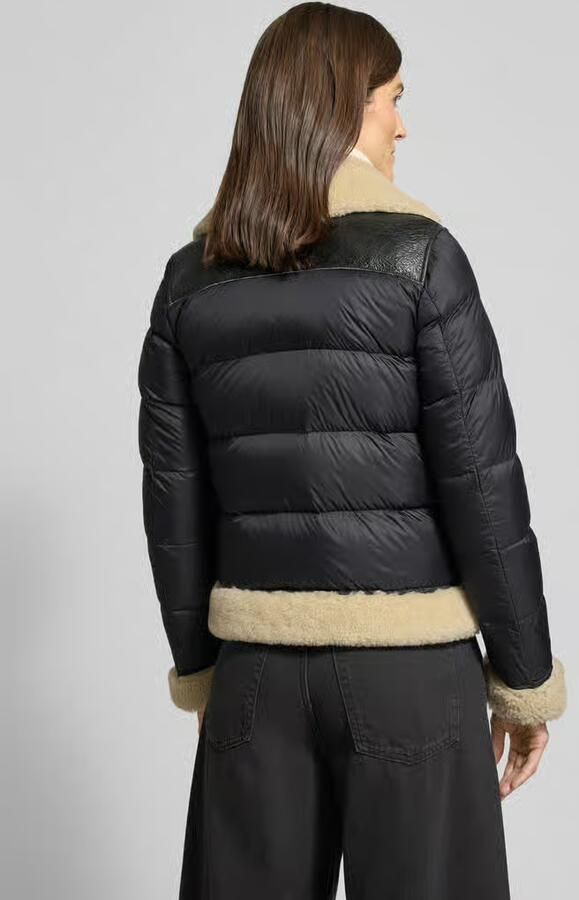 Blauer USA Regular fit jack van echt leer model 'Candor'
