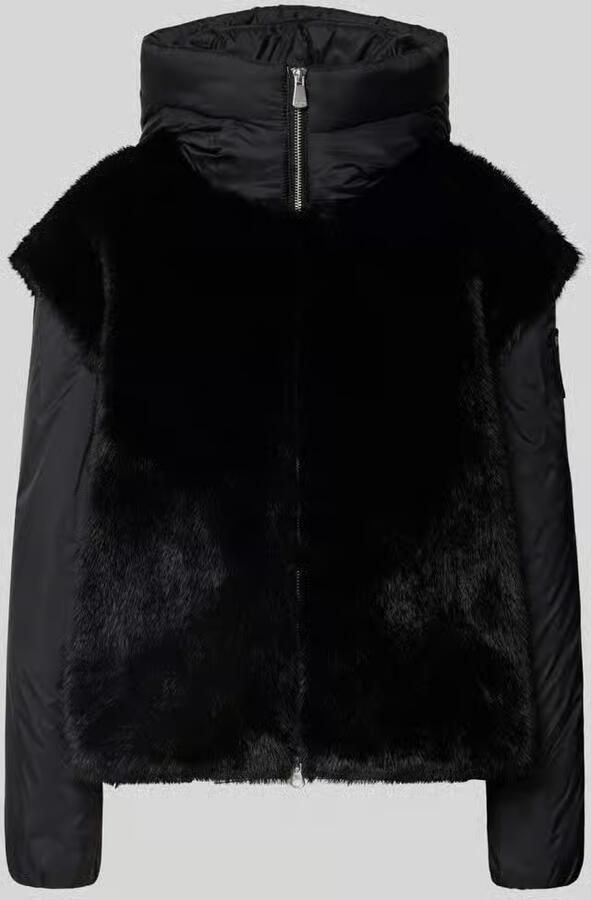 Blauer USA Regular fit jack van imitatiebont model 'JUNIPER'