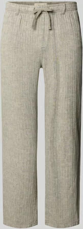 Blend Broek van linnen-katoenmengsel model 'MAXIM' - Foto 2