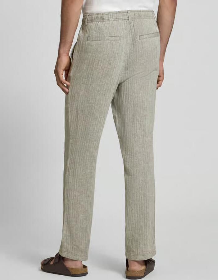 Blend Broek van linnen-katoenmengsel model 'MAXIM' - Foto 2