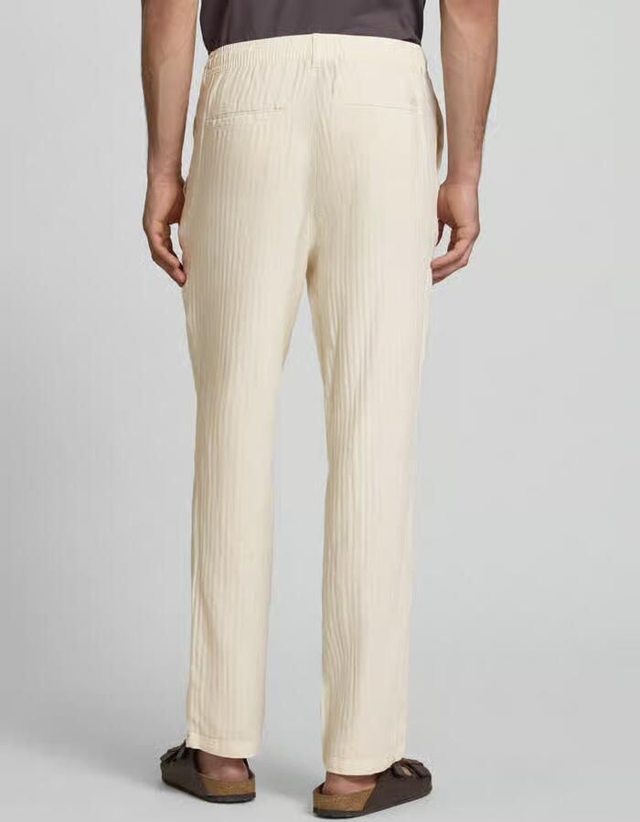 Blend Broek van linnen-katoenmengsel model 'MAXIM'