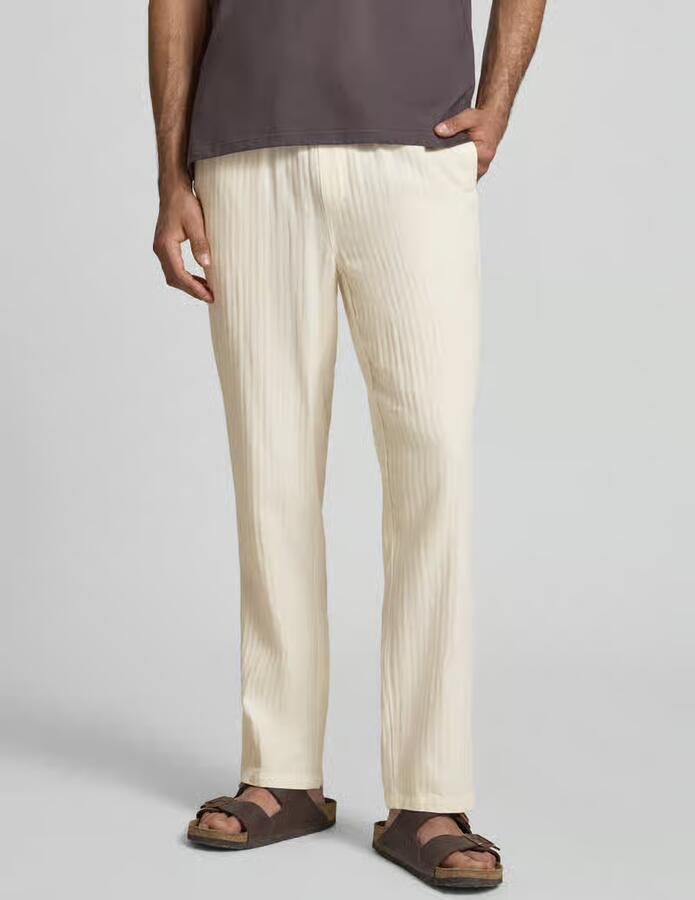 Blend Broek van linnen-katoenmengsel model 'MAXIM' - Foto 2
