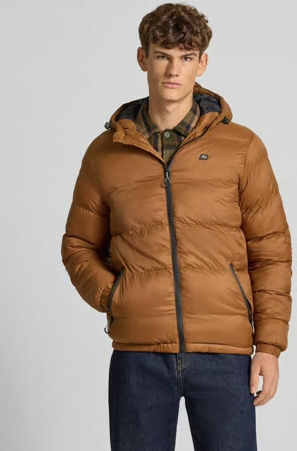 Blend Gewatteerde jas met capuchon Brown Heren - Foto 2