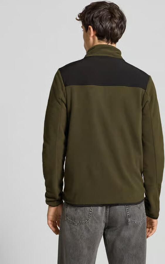 Blend Fleecejack met ritszakken model 'MARIO'
