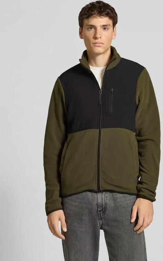 Blend Fleecejack met ritszakken model 'MARIO' - Foto 2