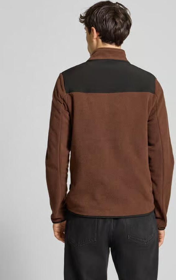 Blend Fleecejack met ritszakken model 'MARIO' - Foto 7