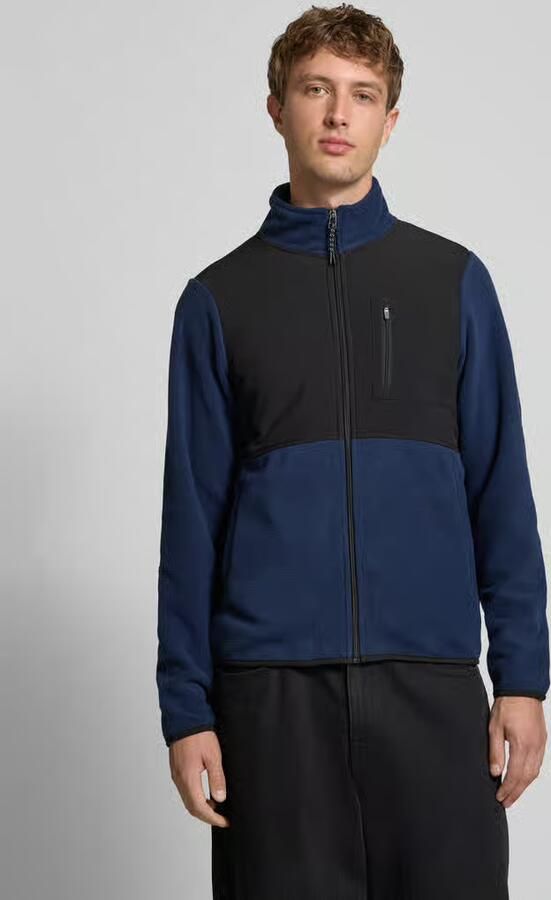 Blend Fleecejack met ritszakken model 'MARIO' - Foto 2