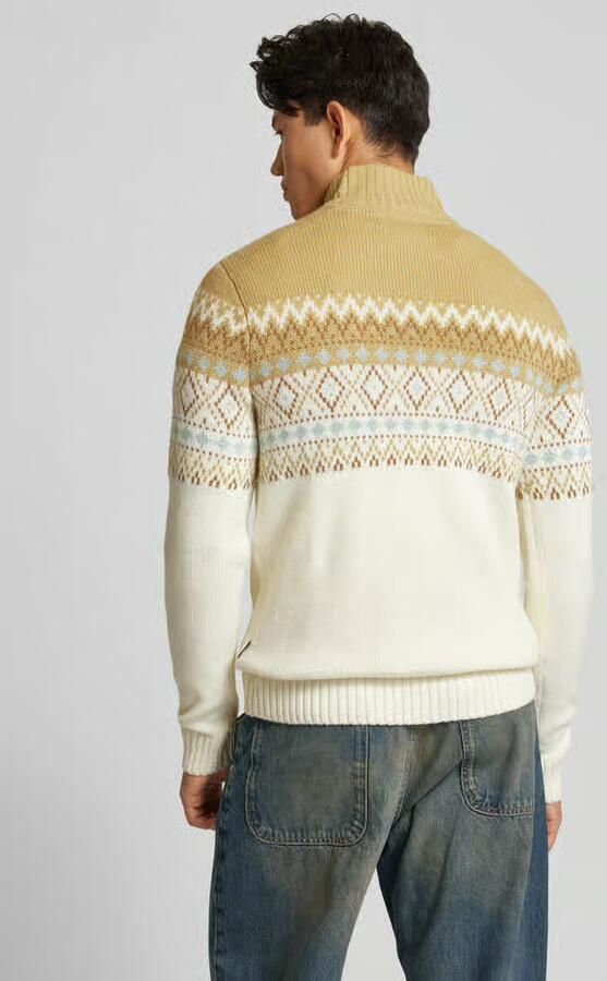 Blend Gebreide pullover met opstaande kraag