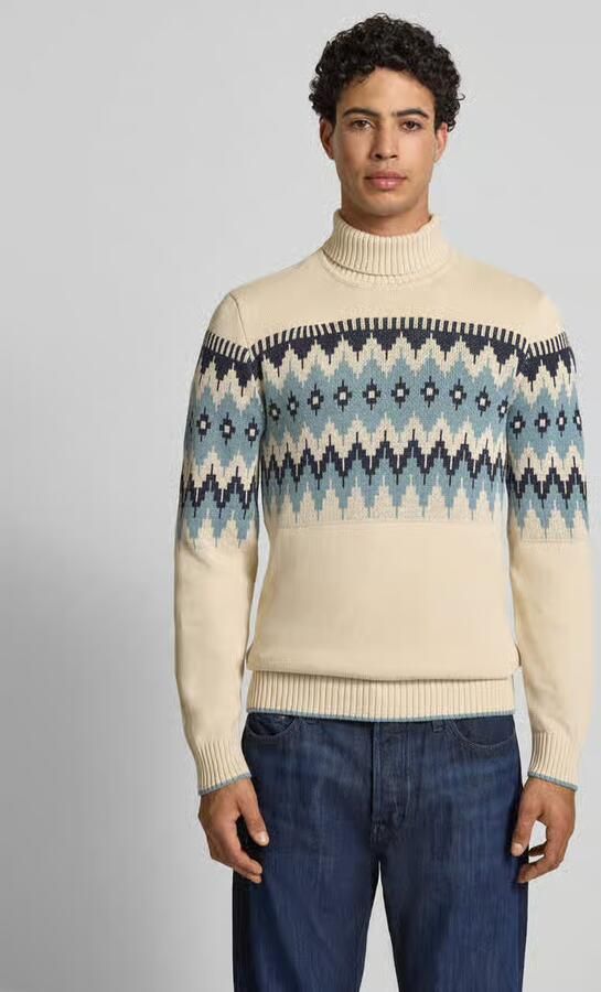 Blend Gebreide pullover met ribboorden model 'BENJI' - Foto 2