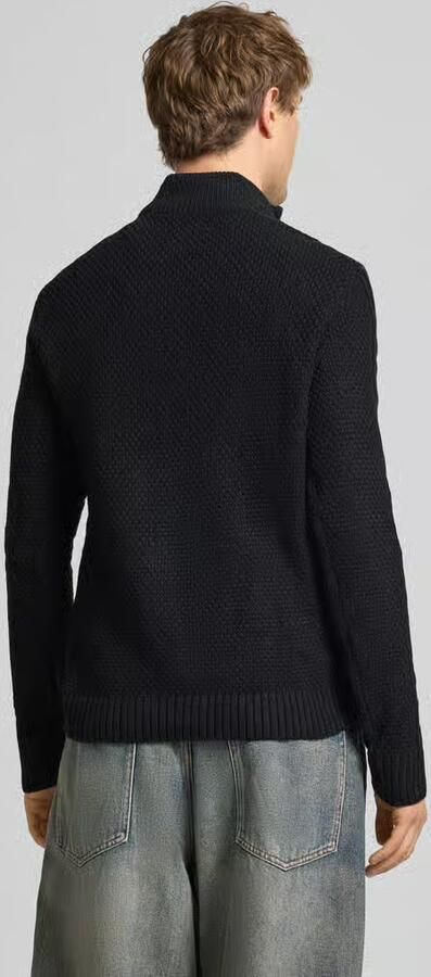 Blend Gebreide pullover met ritssluiting model 'BASIM'