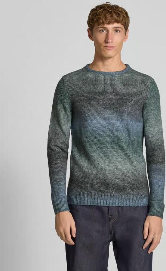 Blend Gebreide pullover met ronde hals model 'DANNIE' - Foto 8