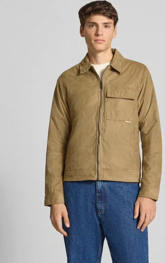 Blend Jack in leerlook met borstzak model 'HELGER' - Foto 2