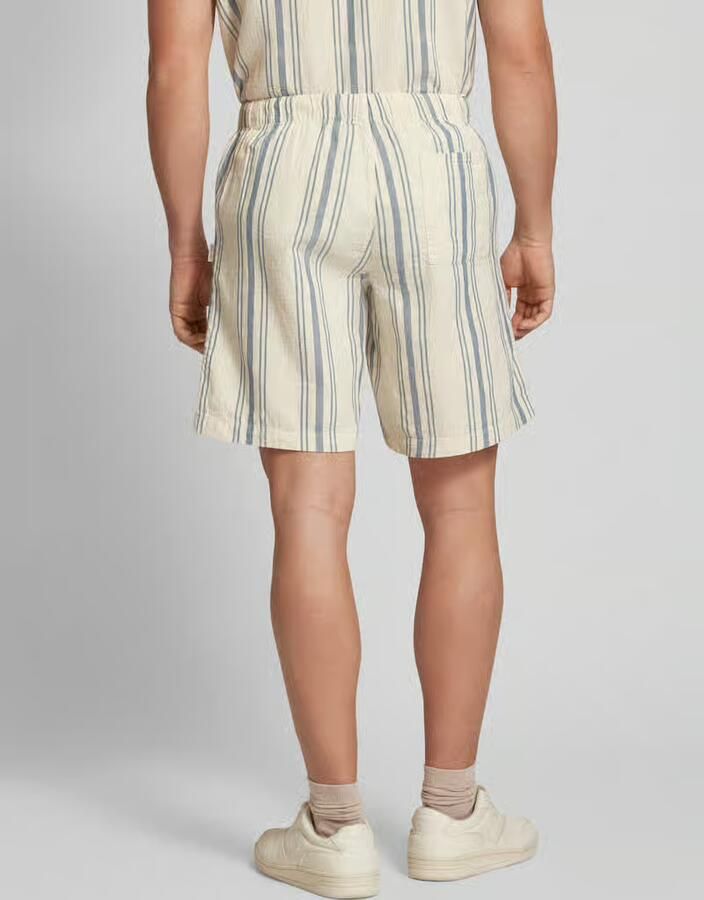 Blend Korte regular fit broek met tunnelkoord model 'MILES'