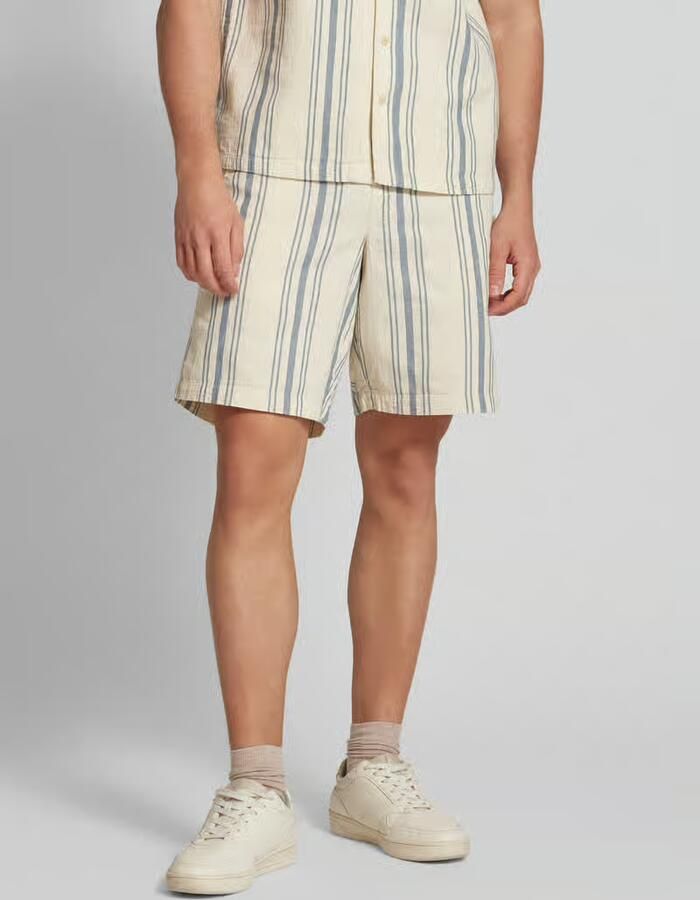 Blend Korte regular fit broek met tunnelkoord model 'MILES' - Foto 2