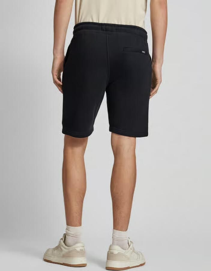 Blend Korte regular fit sweatshorts met labelpatch - Foto 4
