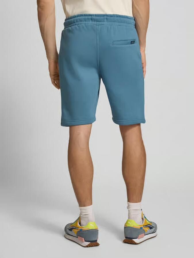 Blend Korte regular fit sweatshorts met labelpatch - Foto 3